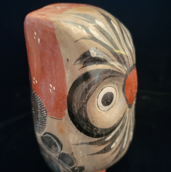 Tonola Mexican Pottery Owl - Picture 2 of 13